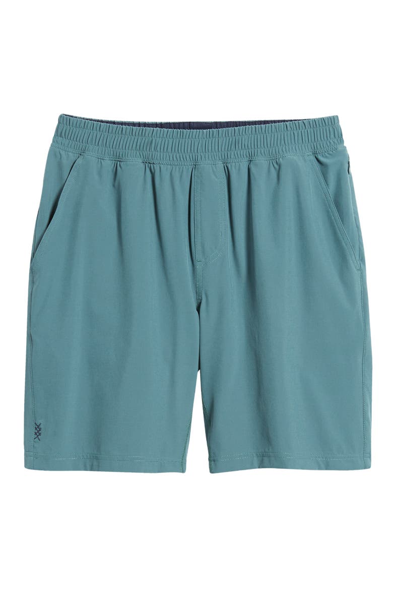 Mako 9-Inch Water Resistant Athletic Shorts, Alternate, color, MALLARD GREEN
