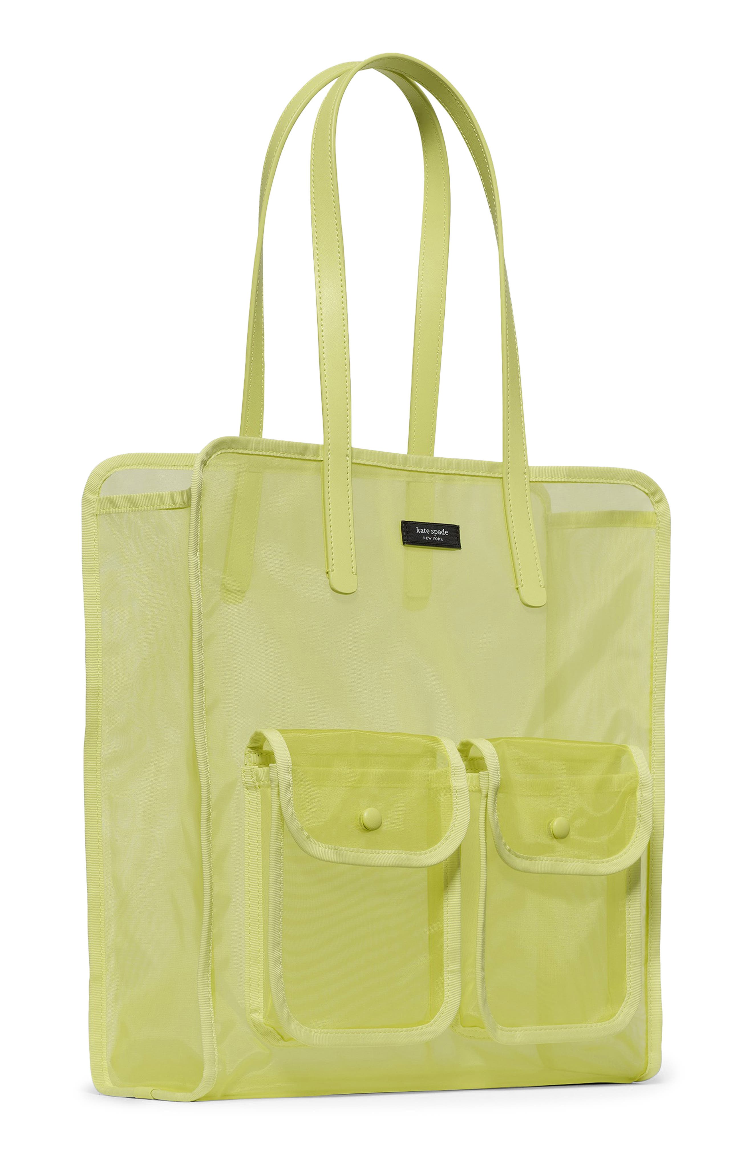 breezy mesh tote bag, Alternate, color, BOSC PEAR