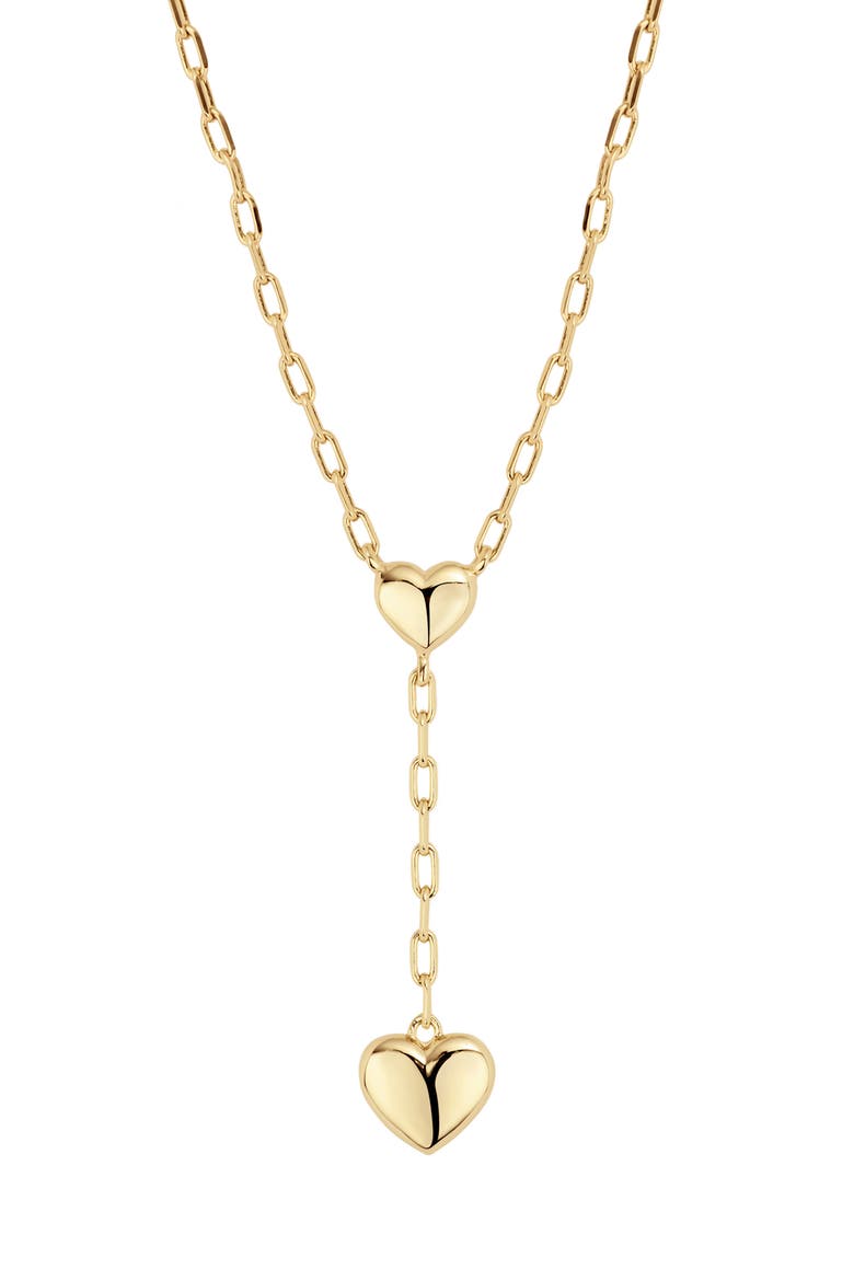 Modern Muse Double Heart Y Necklace video