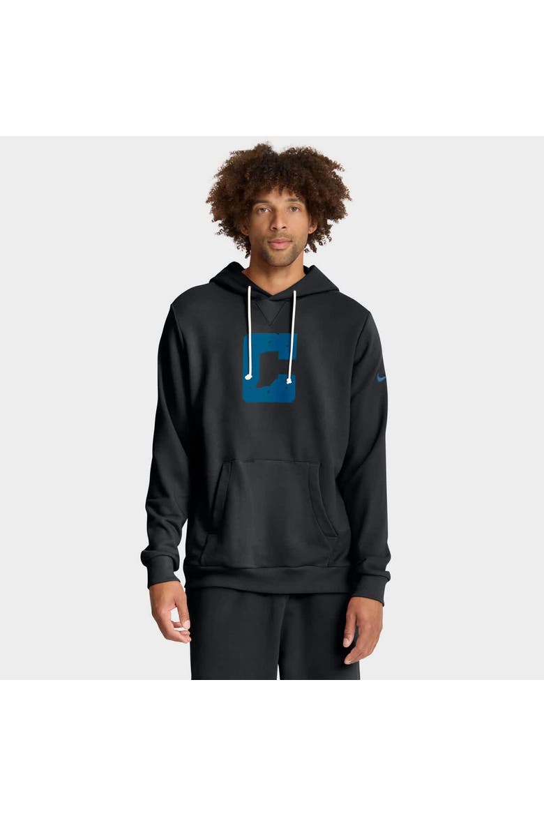 Men's Nike Black Indianapolis Colts Sideline Alt 2 Tight Coverage Performance Pullover Hoodie, Main, color, Black