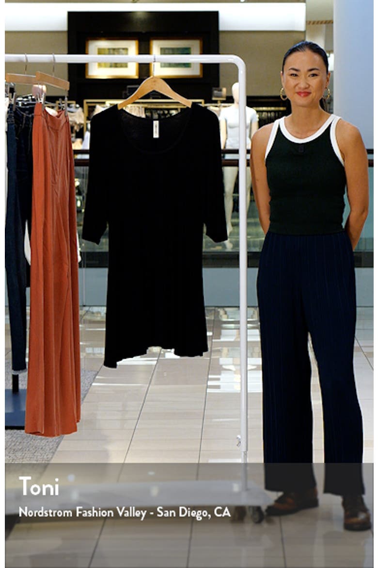 Swing Asymmetric Hem Tunic Top video