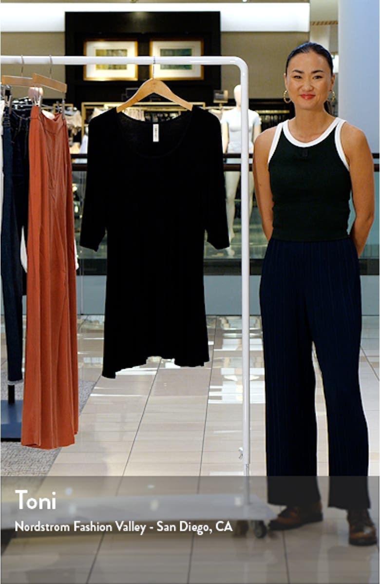 Swing Asymmetric Hem Tunic Top, sales video thumbnail