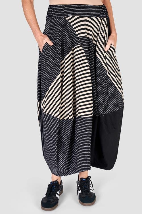ALEMBIKA ALEMBIKA PATCHWORK JERSEY MAXI SKIRT