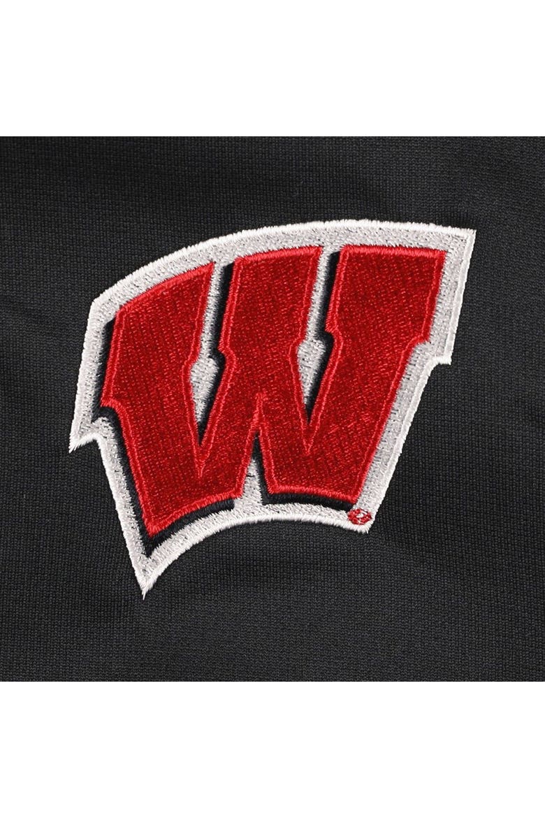 Men's Dunbrooke Black/Camo Wisconsin Badgers Decoy Full-Zip Hoodie, Alternate, color, Camo
