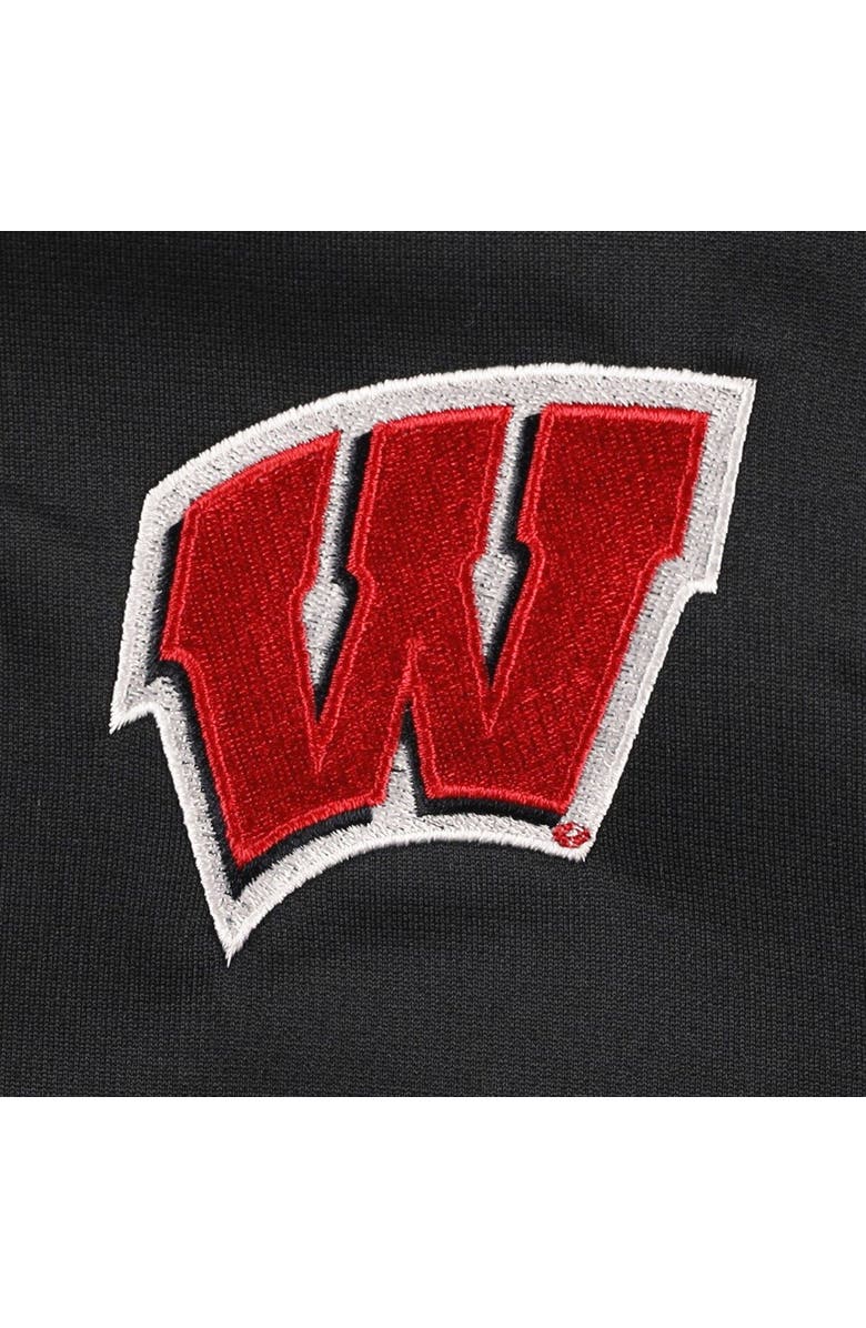 DUNBROOKE Men's Dunbrooke Black/Camo Wisconsin Badgers Decoy Full-Zip Hoodie, Alternate, color, Camo