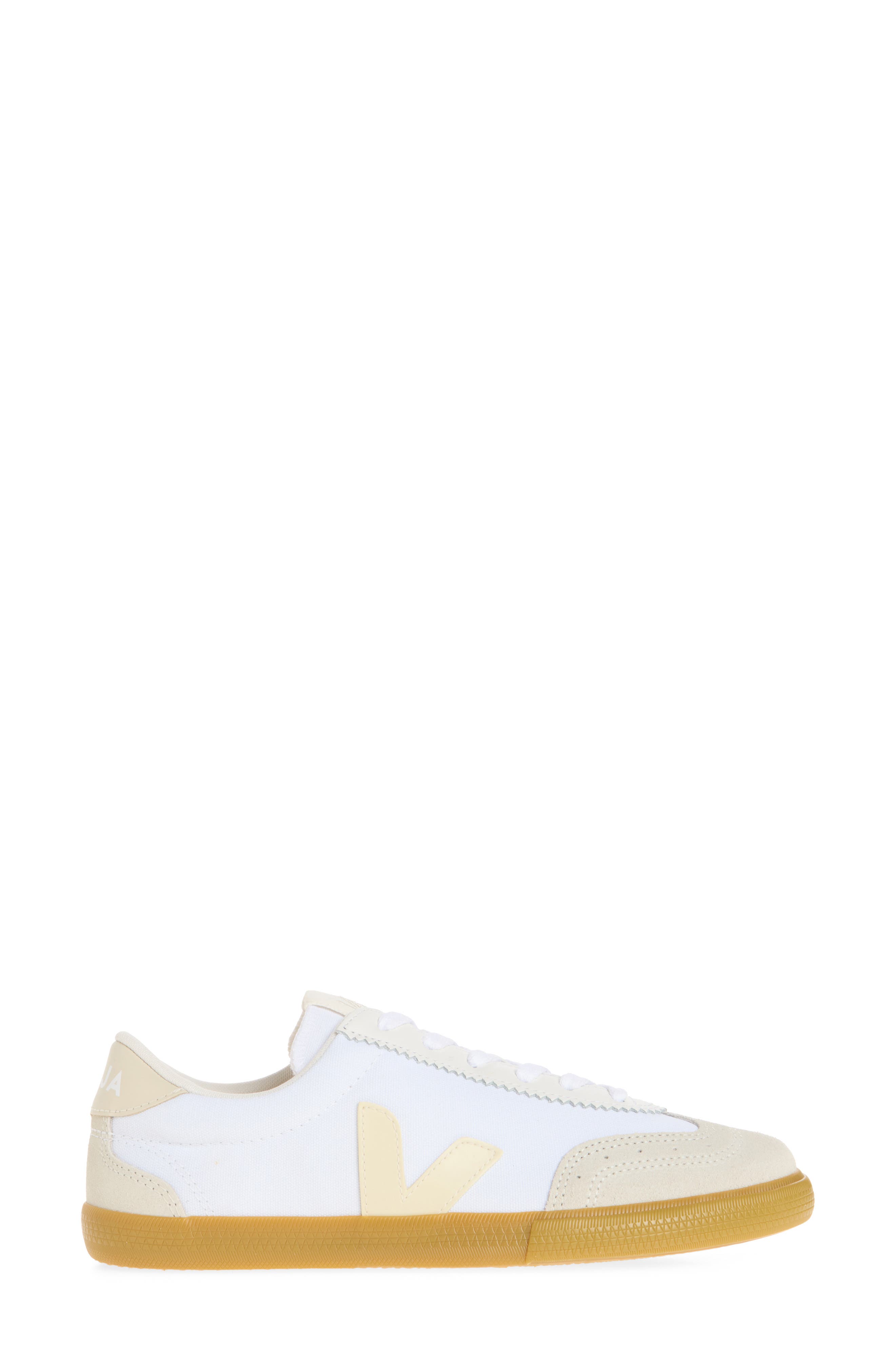 Veja Volley Canvas Sneaker, Alternate, color, White Pierre Natural