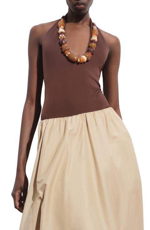 Halter Neck Bodysuit