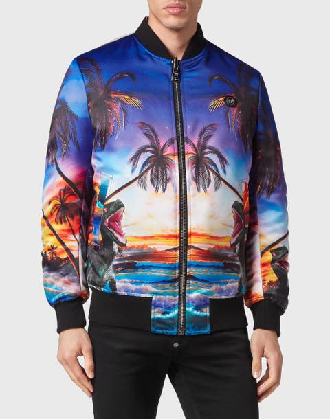 Silk Bomber Hawaii Men