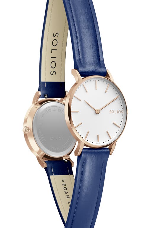 Solios Watches The Solar Classic | White Dial