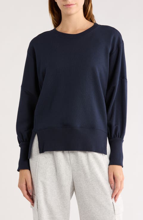 Wind Down Terry Volume Crewneck Sweatshirt