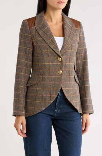 Love Token Piper Plaid Blazer