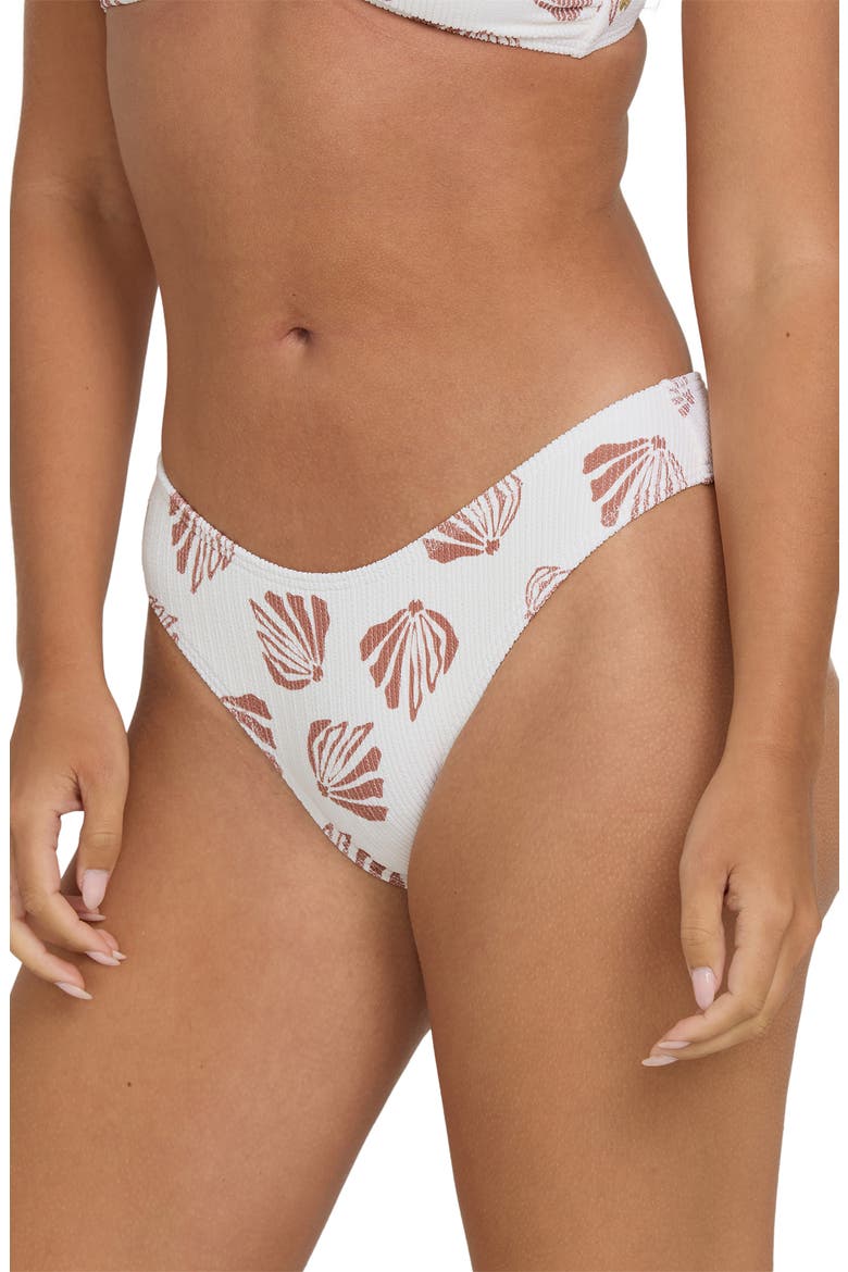 Sandy Shells Bondi Bikini Bottoms, Alternate, color, SALT CRYSTAL