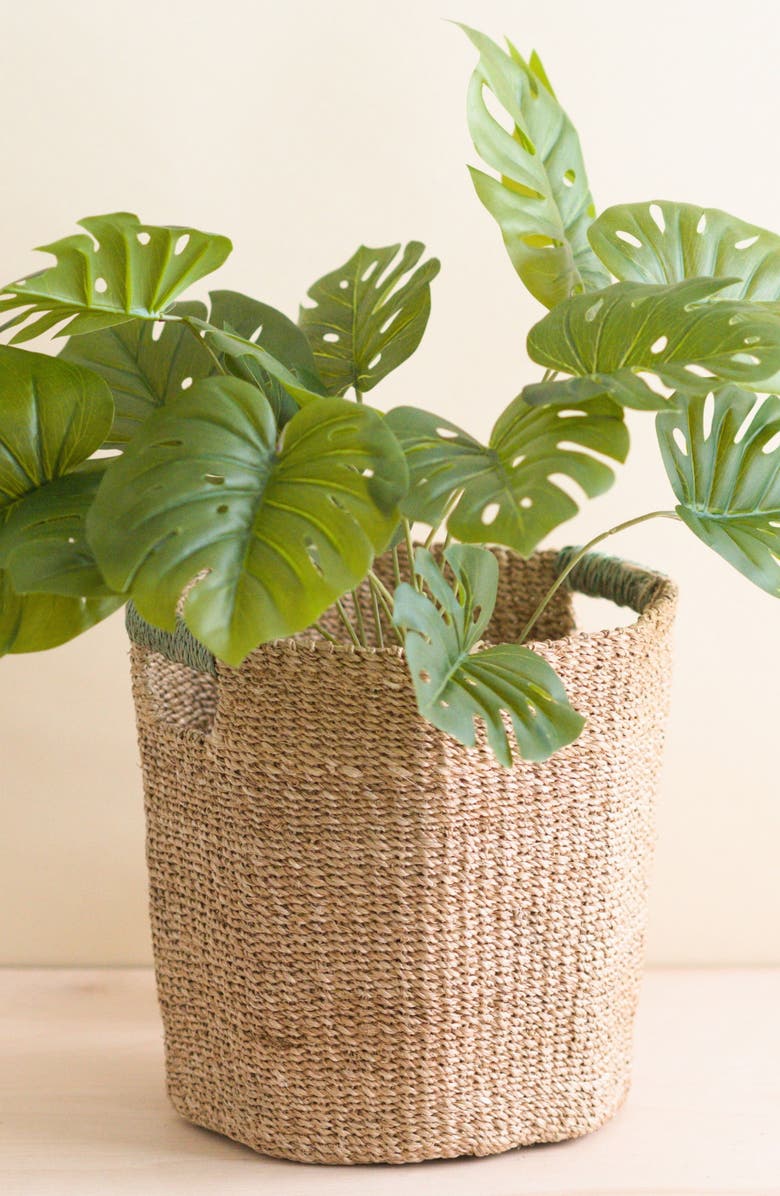 LIKHA Octagon Basket, Alternate, color, Sage