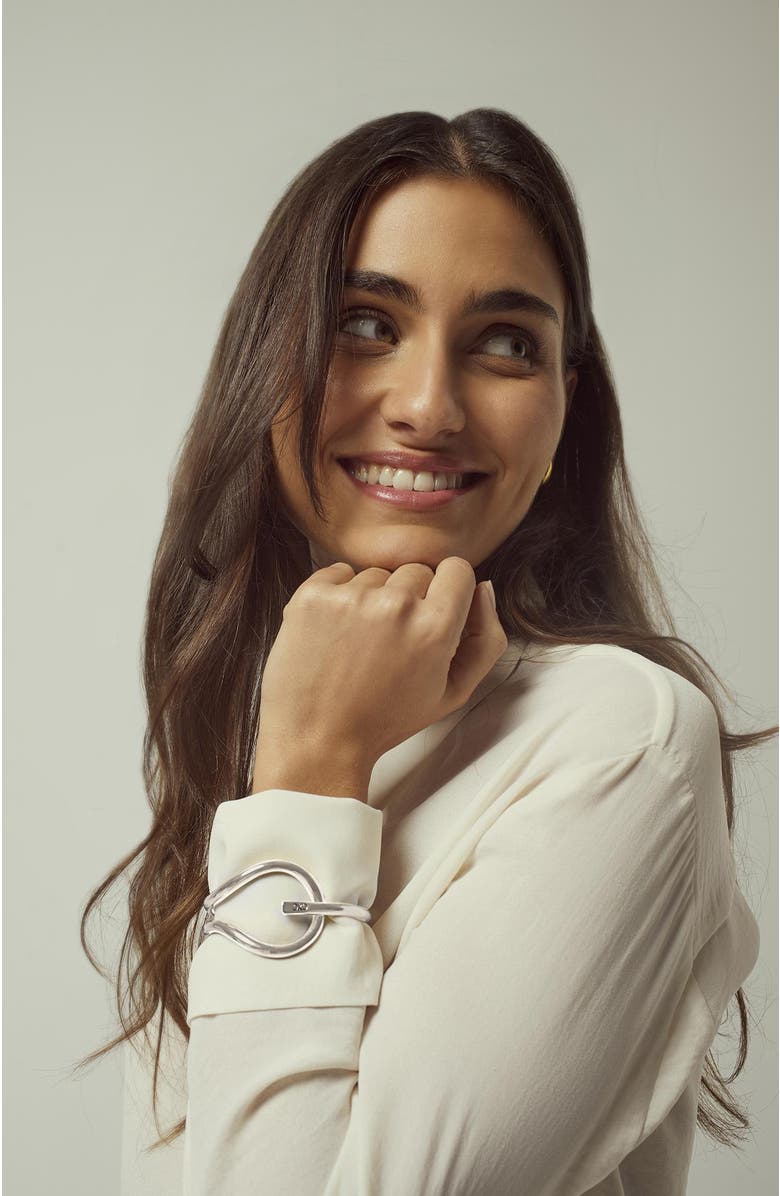 CXC Drop Bracelet, Alternate, color, Silver