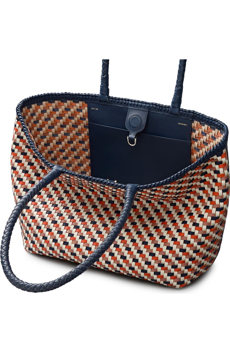 Radley The Sunningdale Medium Open Top Tote Bag, Alternate, color, Naval