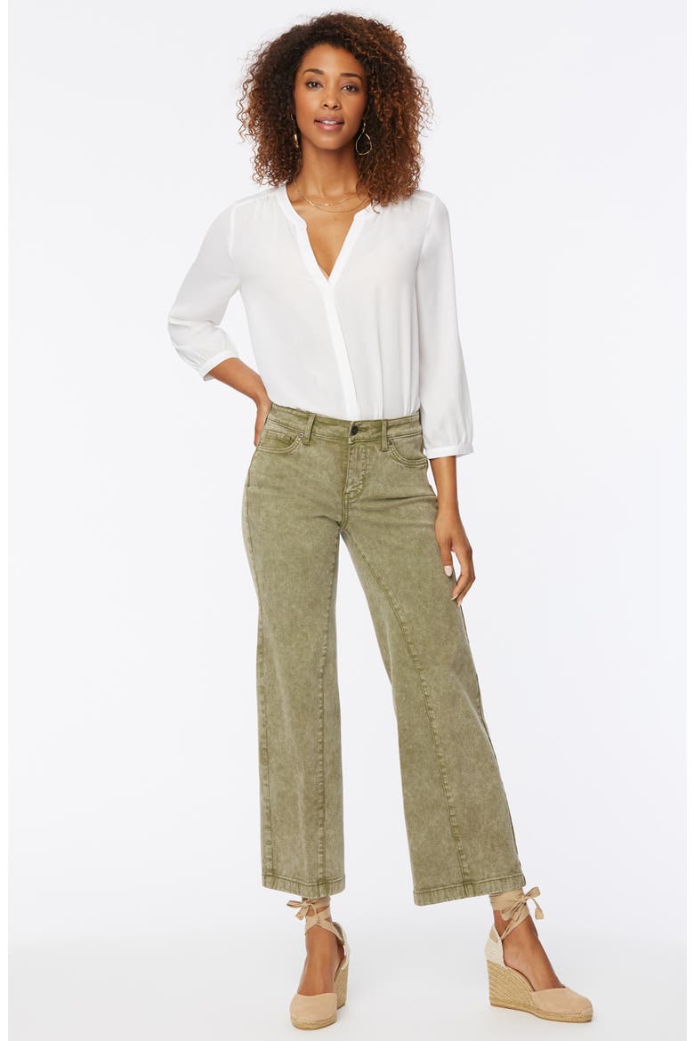 Teresa Ankle Wide Leg Jeans, Alternate, color, MARISOL MOSS