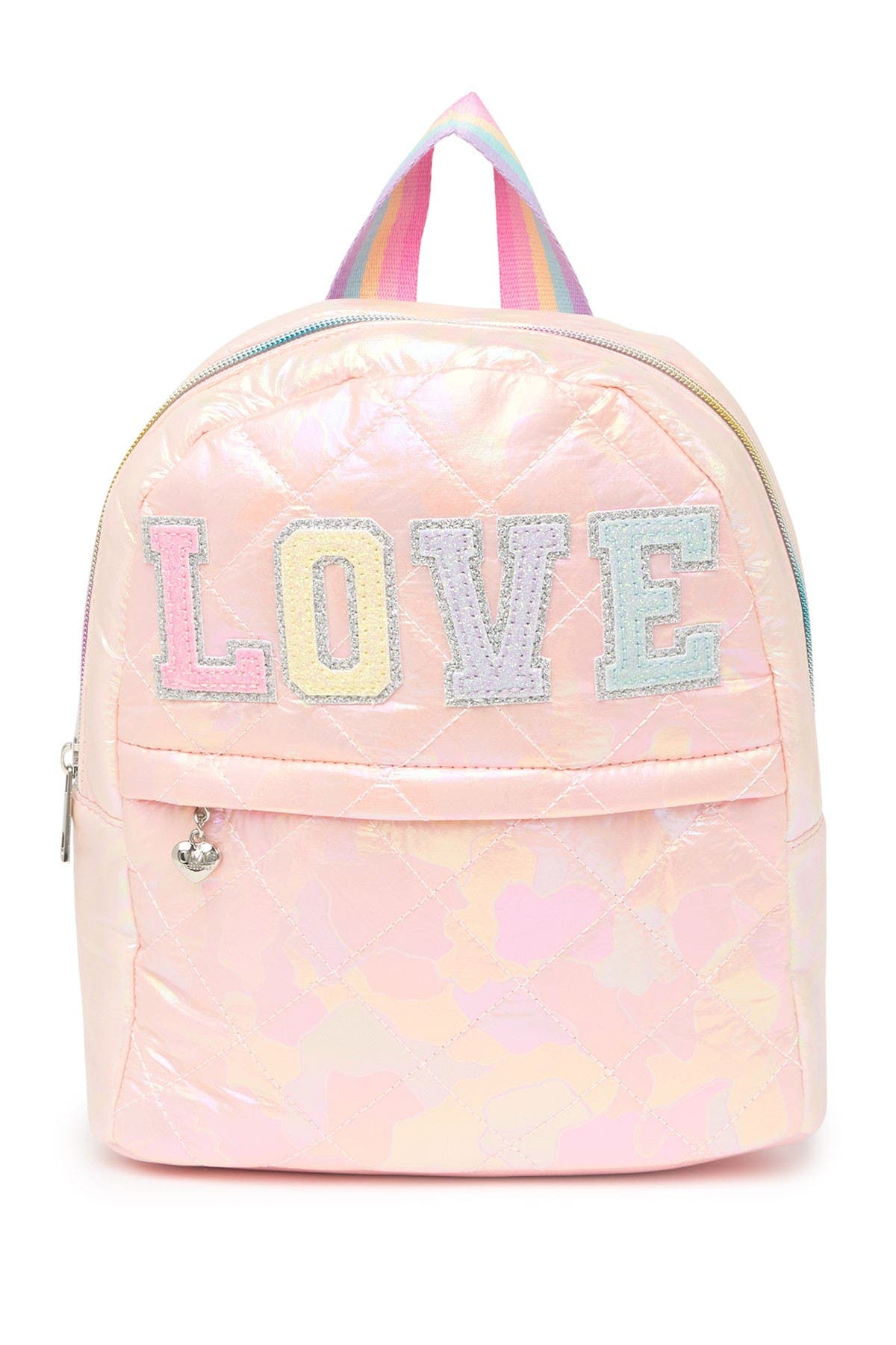 OMG Accessories Love Puffer Mini Backpack, Alternate, color, 