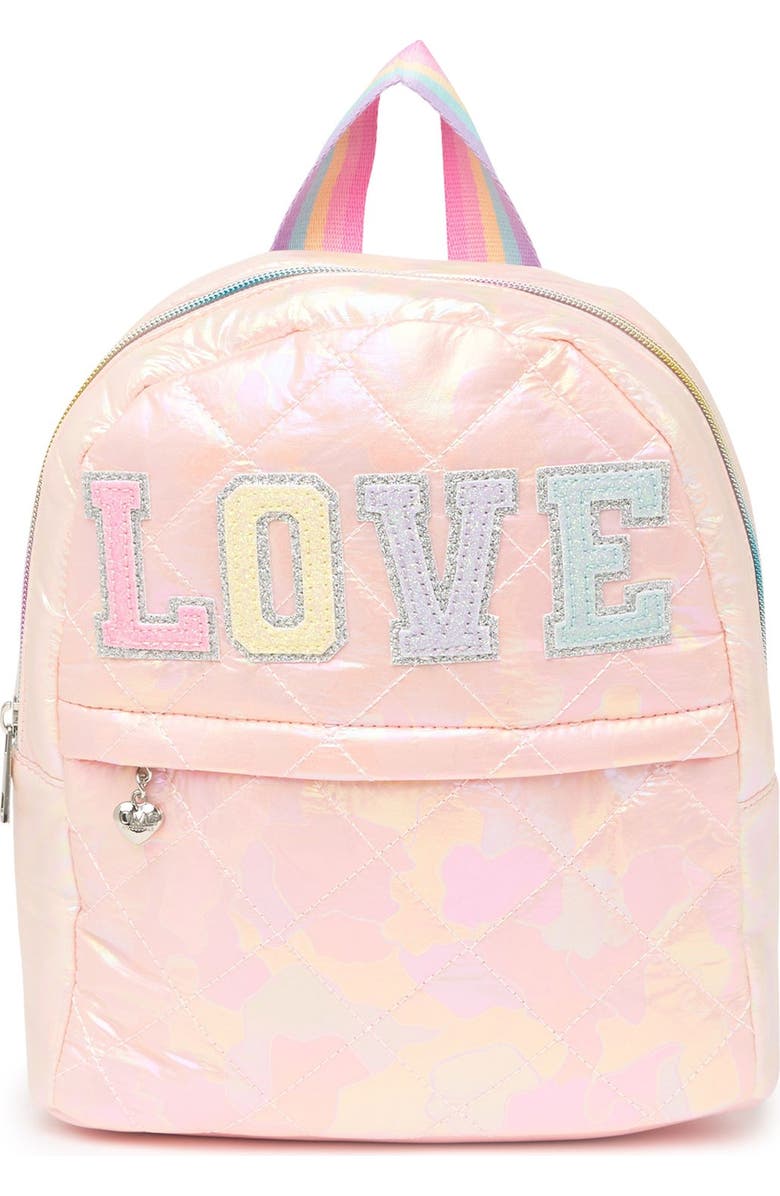 OMG Accessories Love Puffer Mini Backpack, Alternate, color,