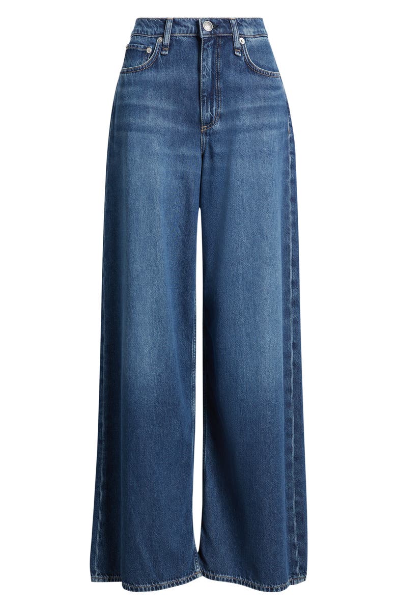 rag & bone Featherweight Sofie High Waist Wide Leg Jeans, Alternate, color, Emerson