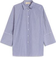 Weekend Max Mara Hudson Oversize Stripe Button-Up Shirt