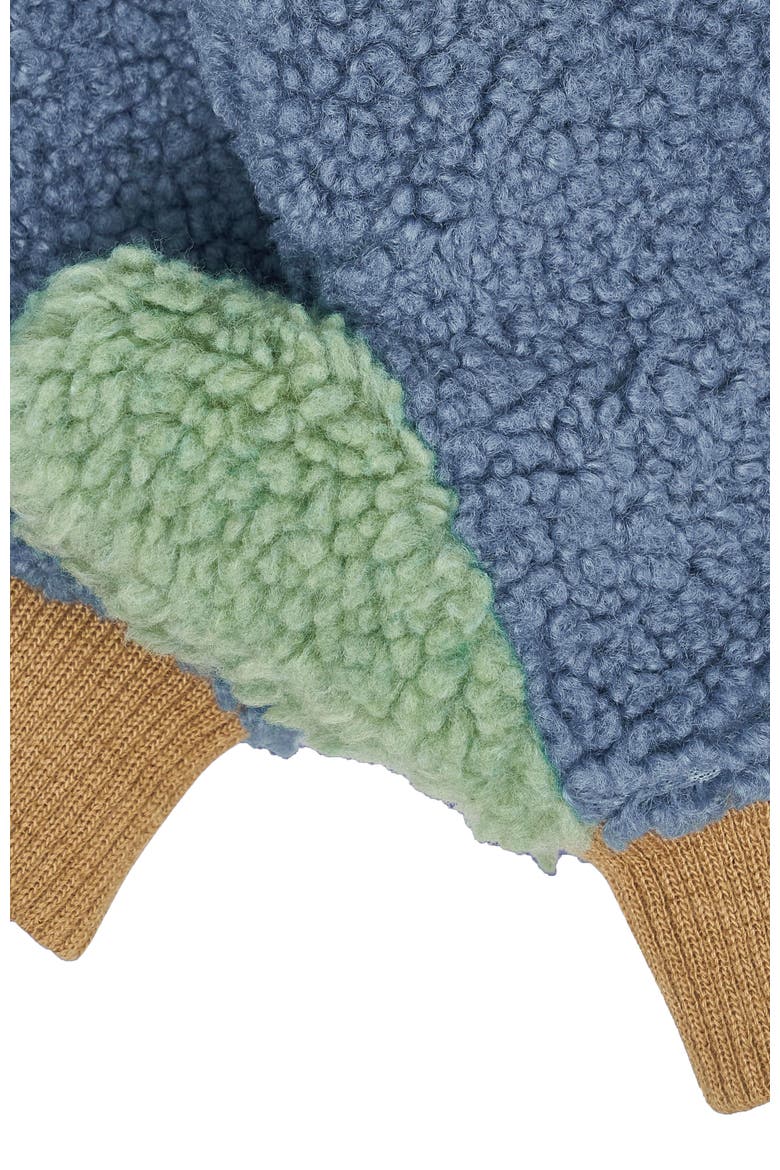 Fleece Mittens, Alternate, color, Blue