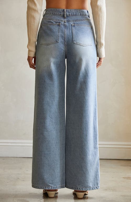 CRESCENT CRESCENT FRONT TIE DENIM PANTS