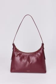 Forever & Always Shoes Elena Hobo Bassepi Leather Shoulder Bag