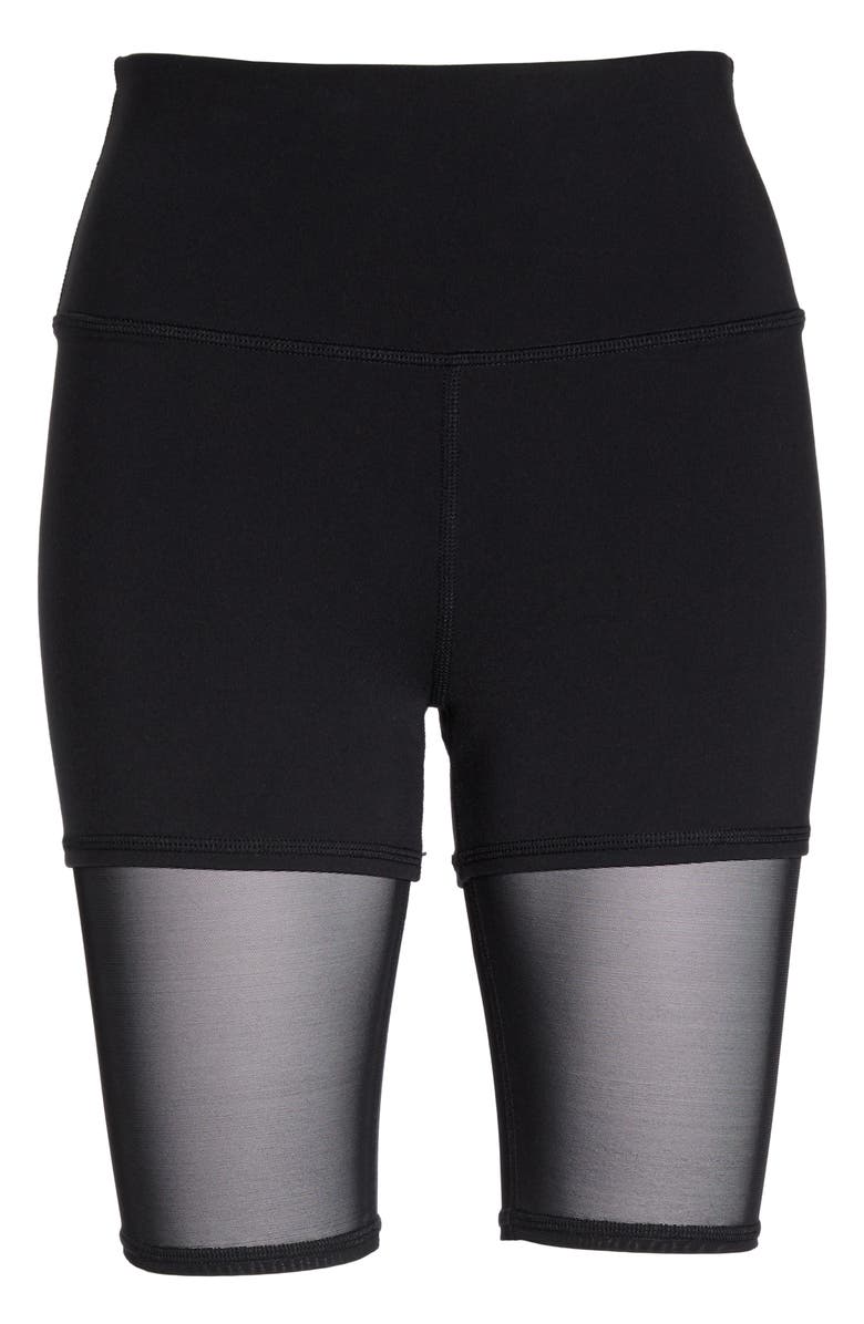 Alo High Waist Shorts, Alternate, color, 