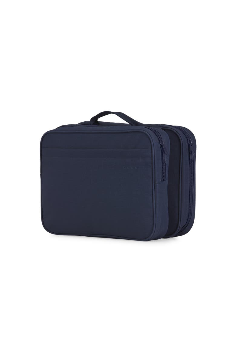 Uptown Foldable Hanging Toiletry Bag, Alternate, color, Navy