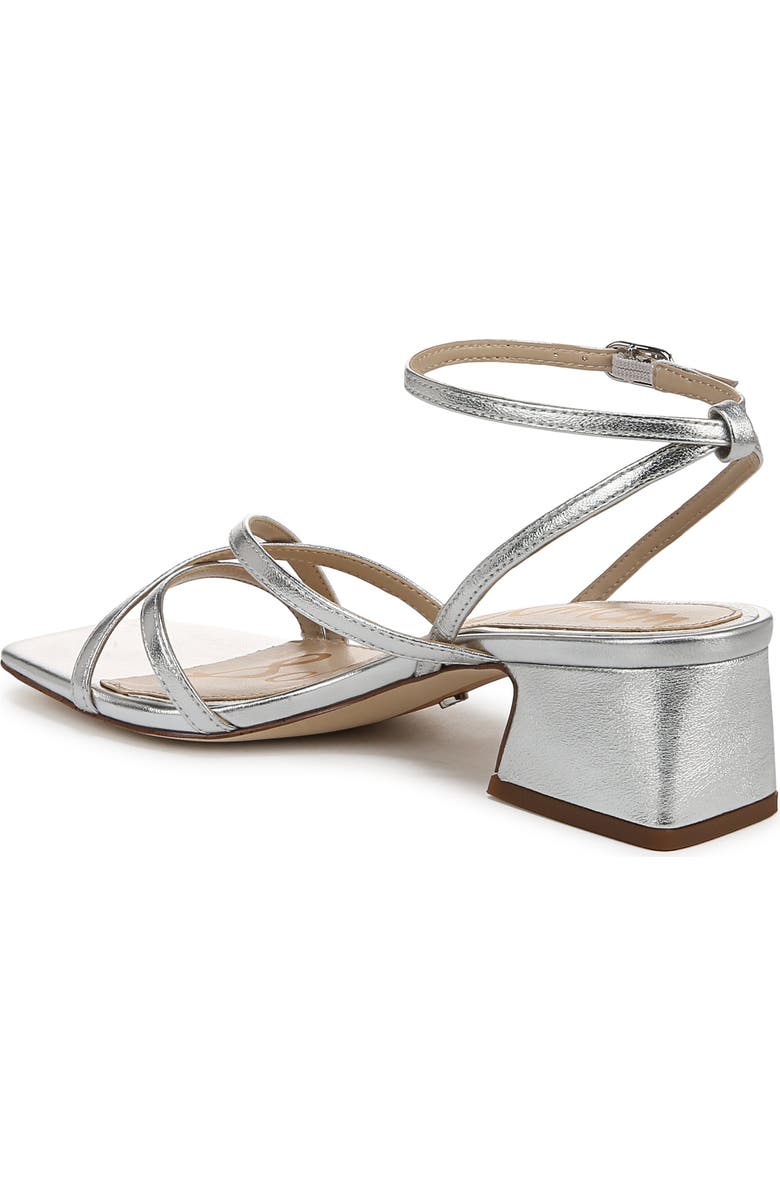 Sam Edelman Whitley Ankle Strap Sandal, Alternate, color, Soft Silver