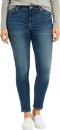 SLINK Jeans High Waist Ankle Skinny Jeans