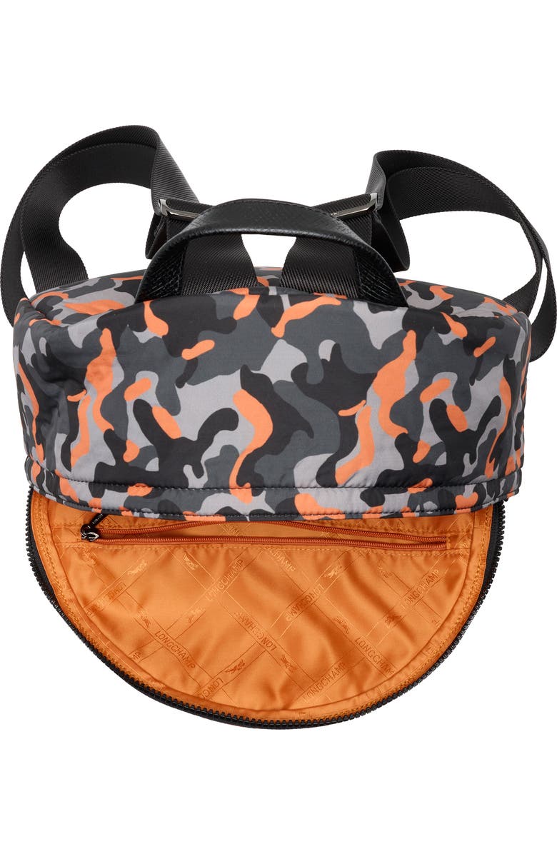 Longchamp Camo Backpack, Alternate, color, Cement