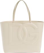Dolce&Gabbana DG Logo Leather Tote