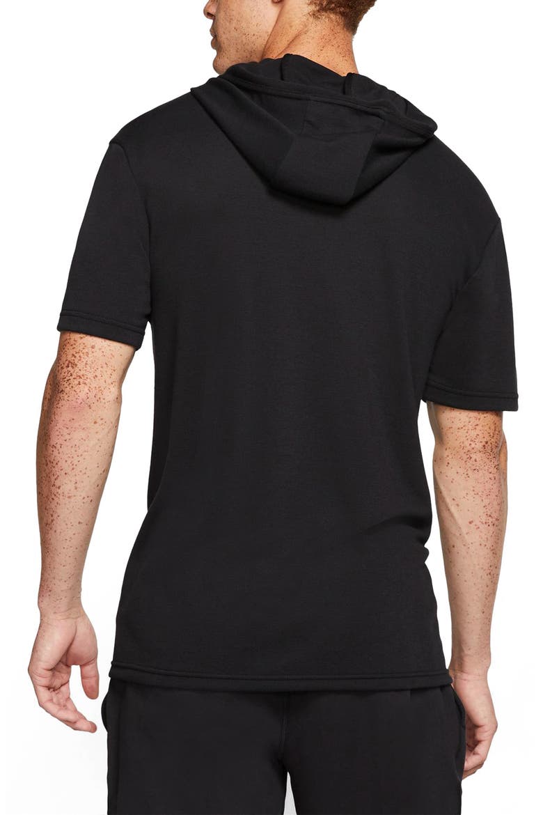 Yoga Dri-FIT Hyperdry Hoodie, Alternate, color, BLACK