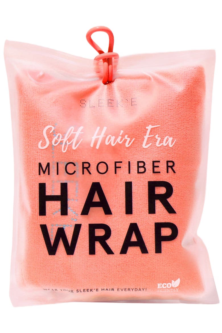 Microfiber Hair Wrap, Alternate, color, Sand