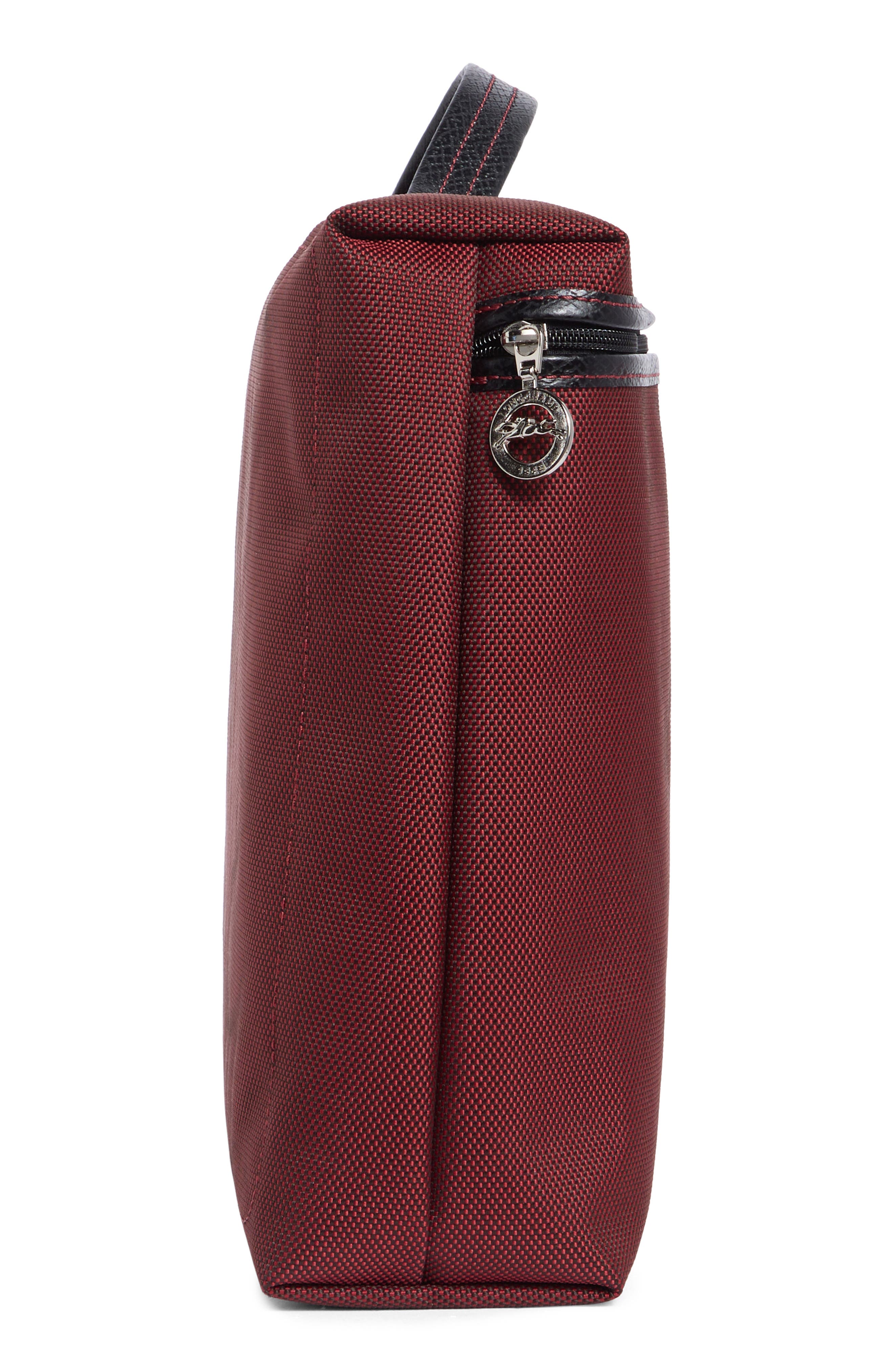 Longchamp Top Handle Document Holder, Alternate, color, 