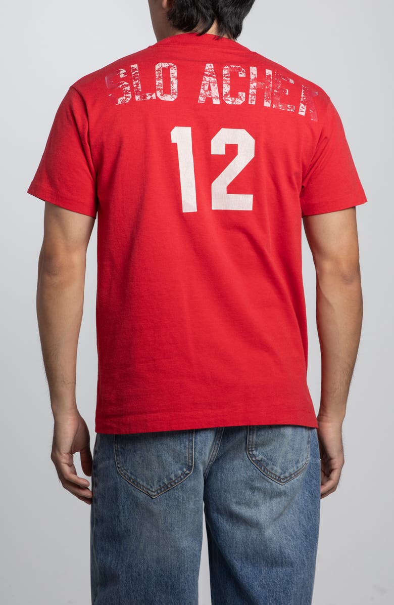 Elwood Vintage Sussex Football Tee, Alternate, color, Red