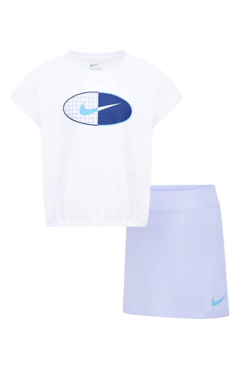 Nike Kids' Scooter Skort Set, Main, color, Oxygen Purple