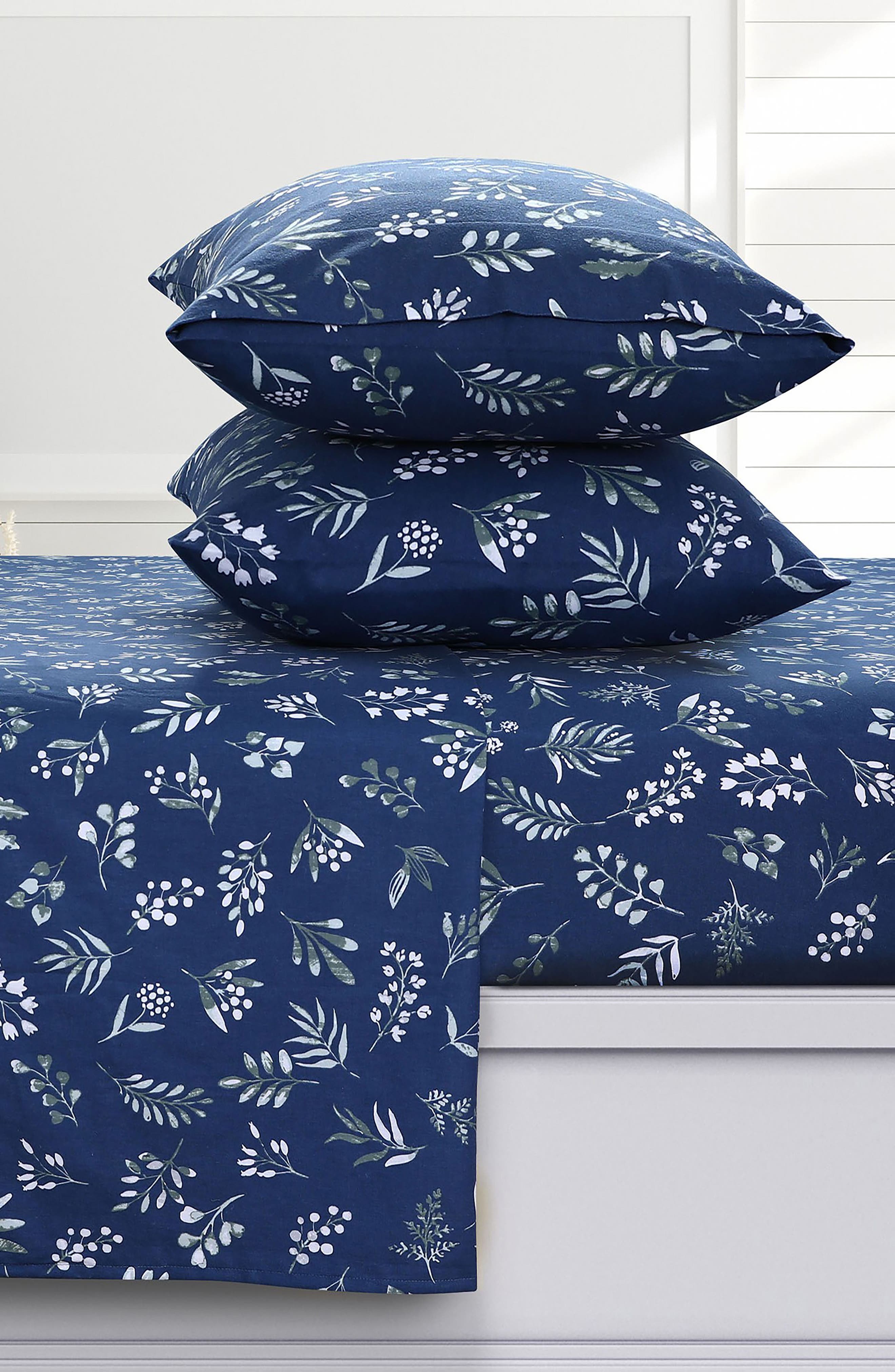 AZORES HOME Turkish Cotton Flannel Sheet Set