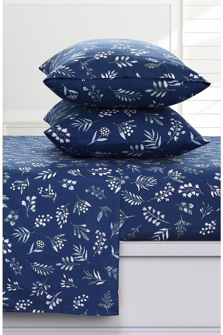Turkish Cotton Flannel Sheet Set, Main, color, GREY