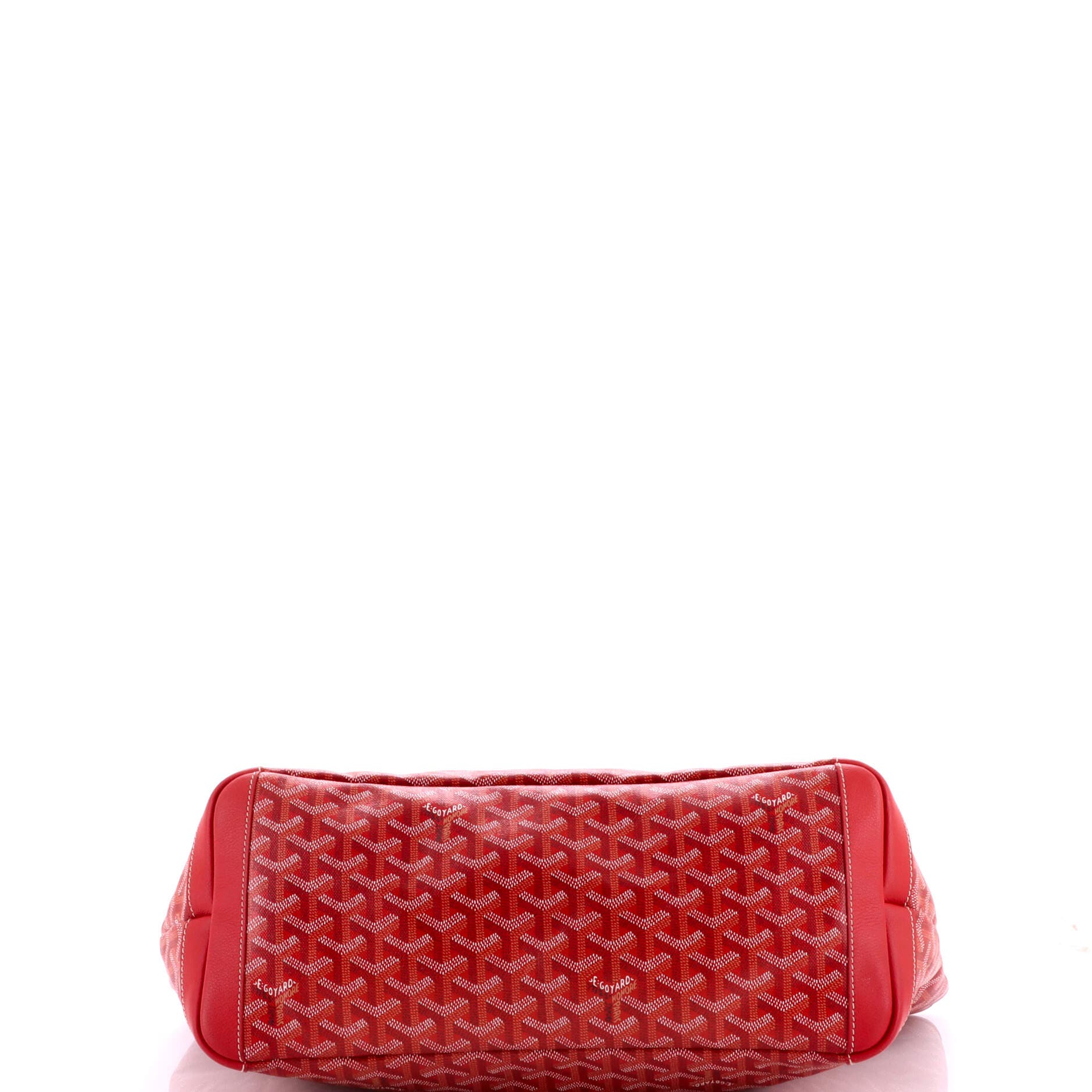 Pre-Owned Goyard Artois Tote Coated Canvas MM, Alternate, color, Red