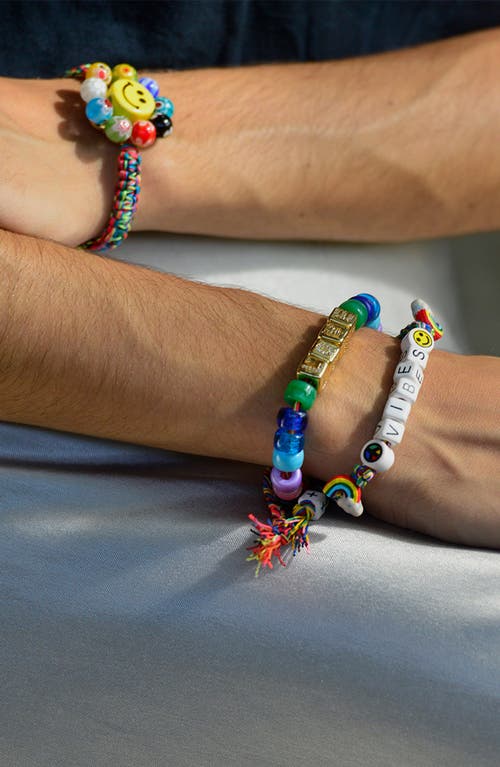 Venessa Arizaga Vibes Bracelet In Rainbow