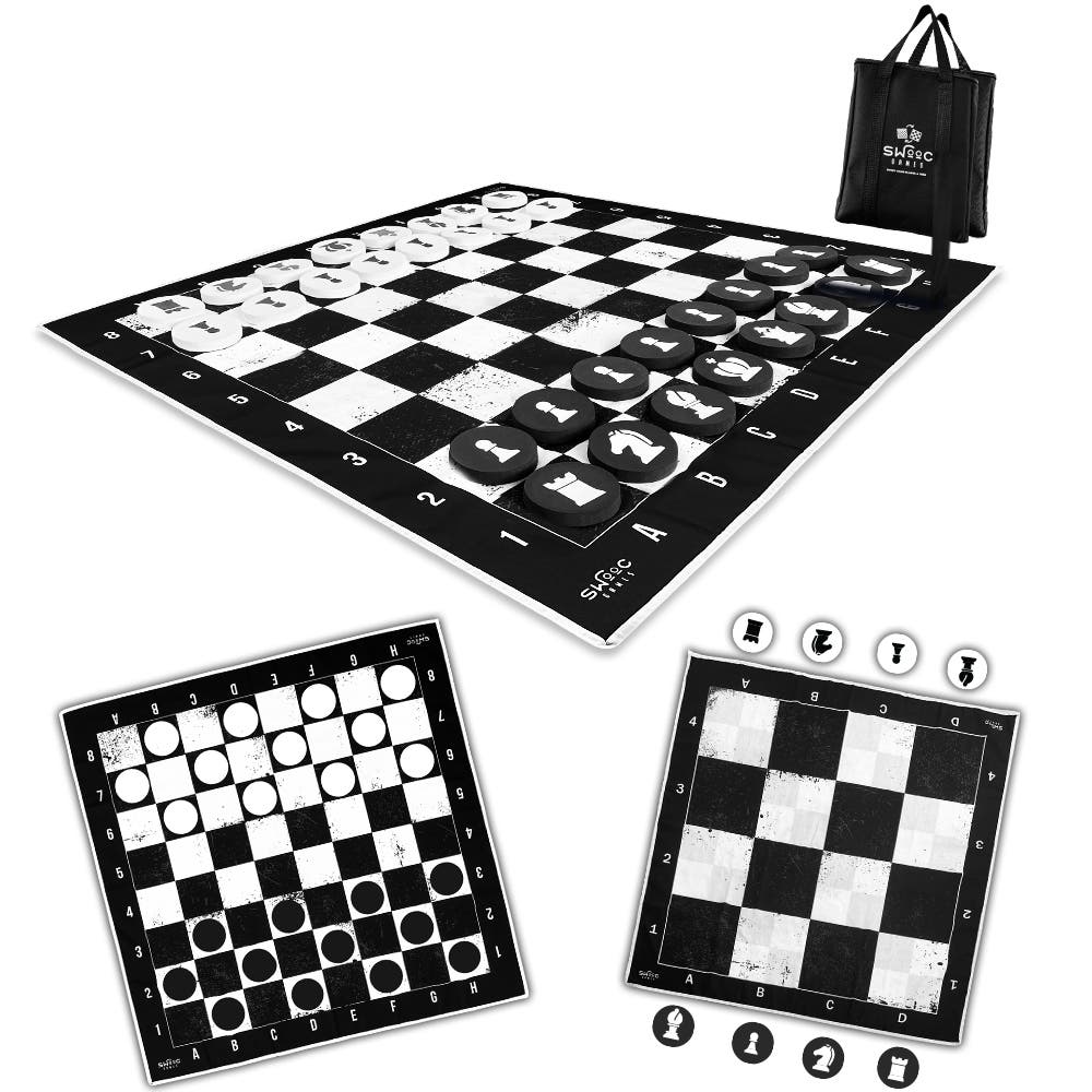 selected Black, White
