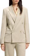 BOSS Jaleto Double Breasted Slub Jacket