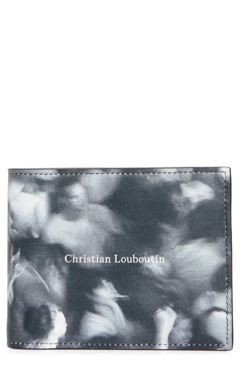 Canopy Moises Print Leather Bifold Wallet