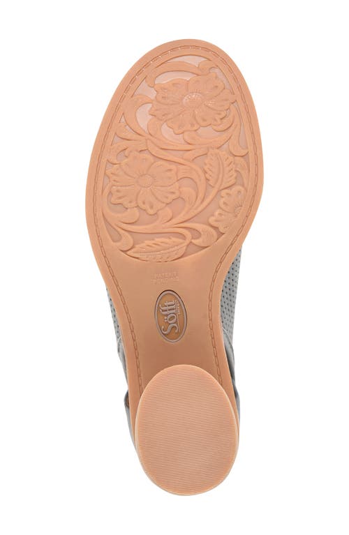 Söfft Carleigh Sandal In Moon Grey Perf