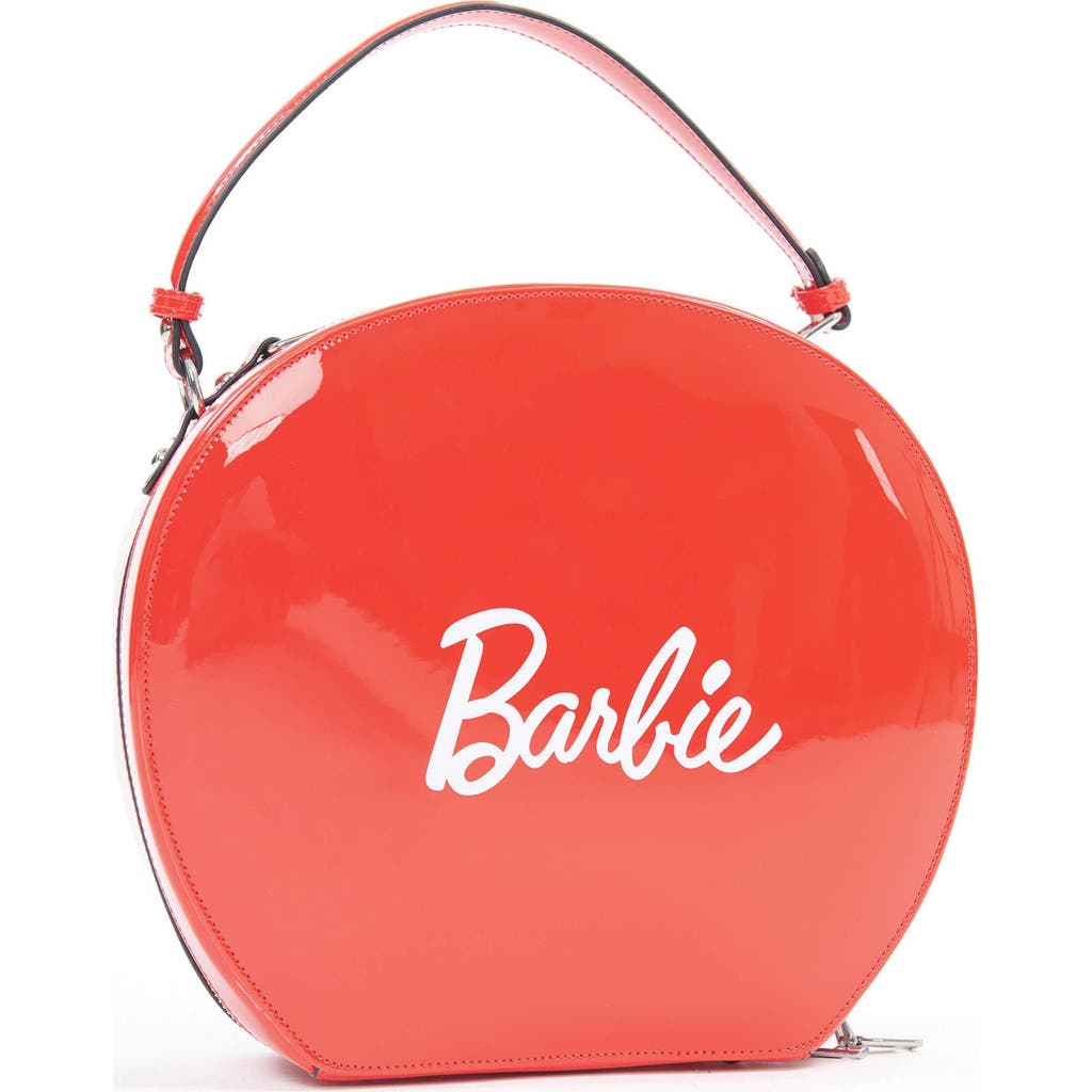 UNIQUE VINTAGE UNIQUE VINTAGE 1950S LEATHERETTE COMMUTER SET CIRCLE BAG