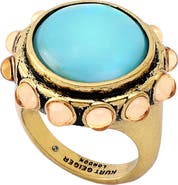 Kurt Geiger London Resin Stone Cocktail Ring