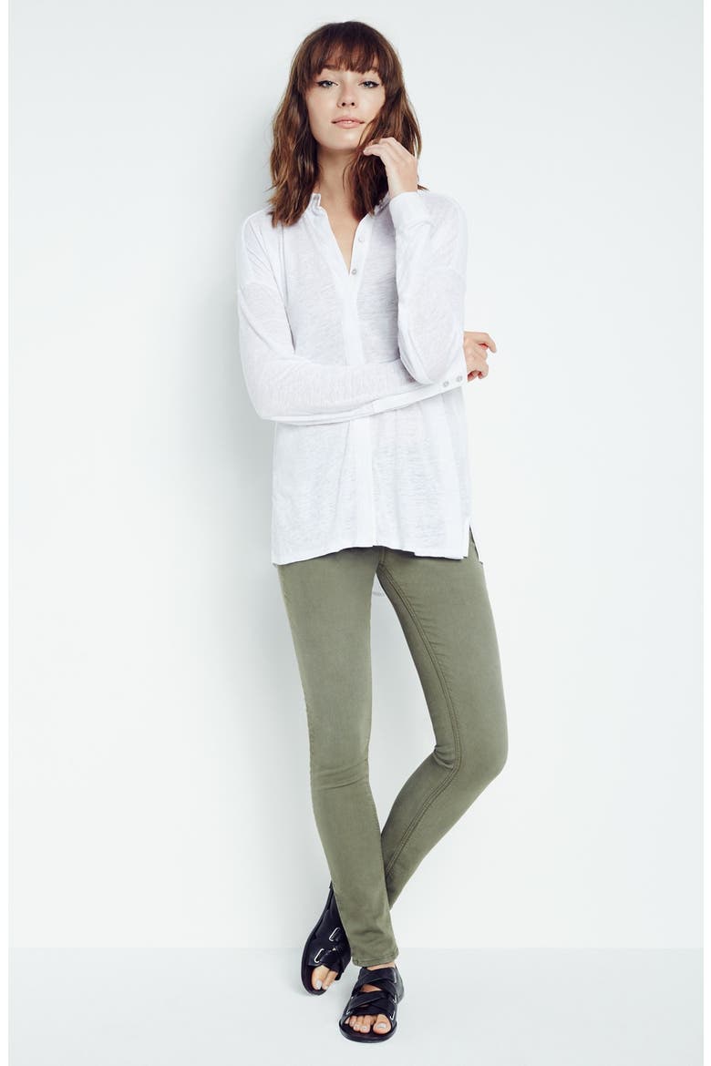 Skinny Jeans, Alternate, color, DISTRESSED ARMY