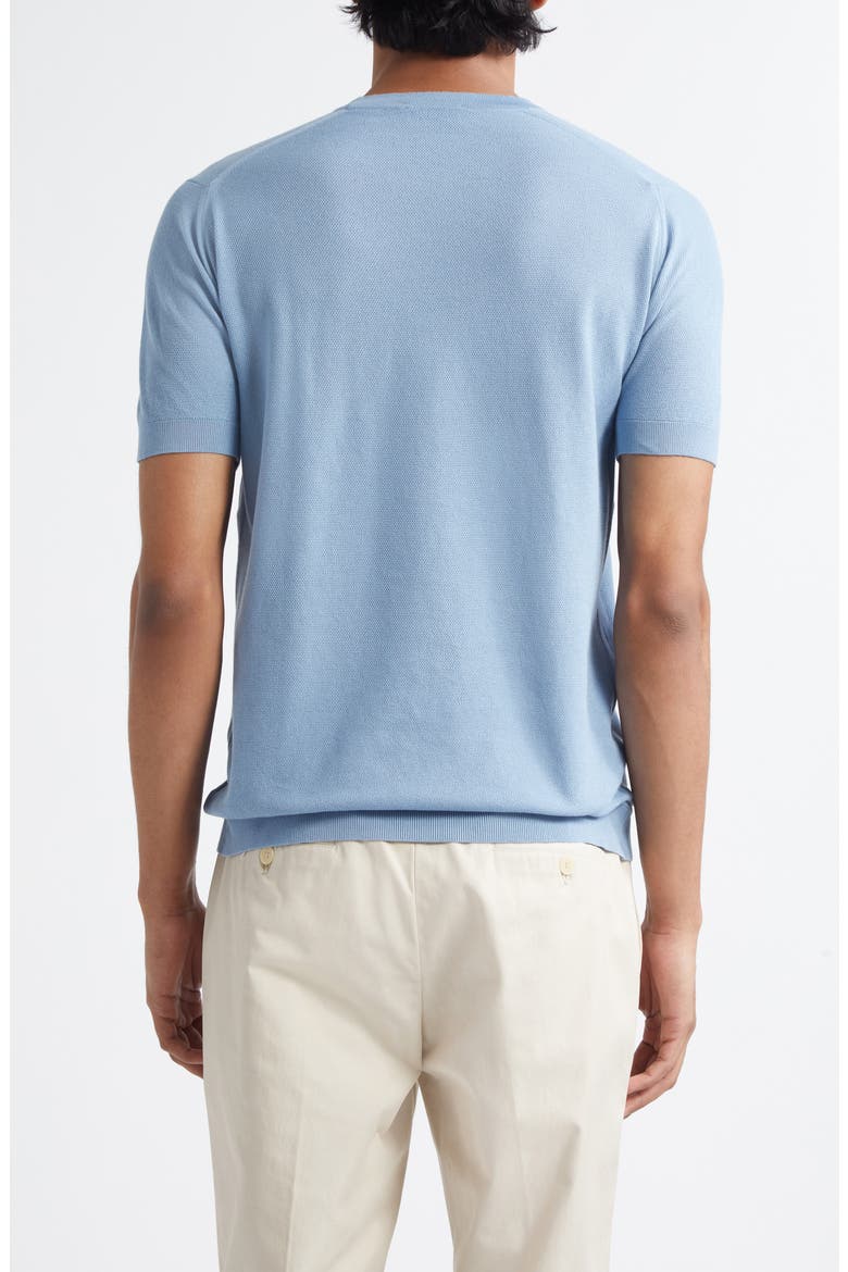 Park Cotton Piqué T-Shirt, Alternate, color, SEA GLASS